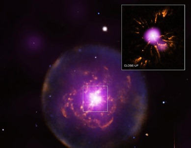 nebulosa planetária Abell 30