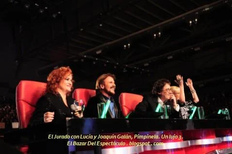 El Jurado con Lucía y Joaquín Galán, Pimpinela. Un lujo 3..jpg