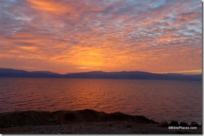 Sunrise over Dead Sea at En Gedi, tb021906180 Sunrise over Dead Sea at En Gedi, tb021906180