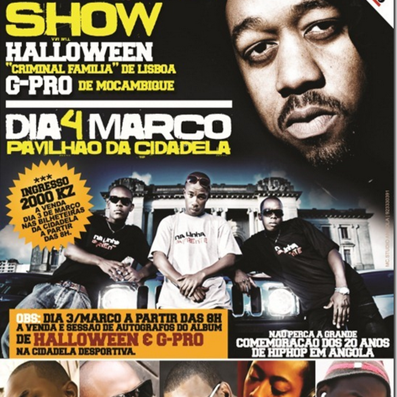 Dia 4 de Março: Grande Show "Halloween & GPro" [Pavilhão da Cidadela]