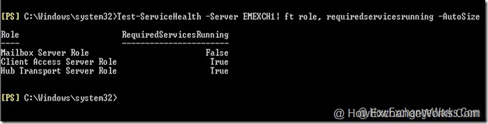 Test-ServiceHealth Server Remote
