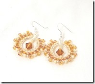 Sun earring sample Photo