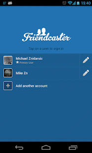 Friendcaster - screenshot thumbnail