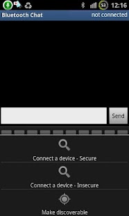 Bluetooth Chat - screenshot thumbnail