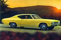 1968-Chevrolet Chevelle Malibu SS Hardtop Coupe