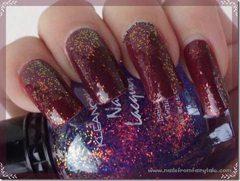 kleancolor chunky holo bluebell 3