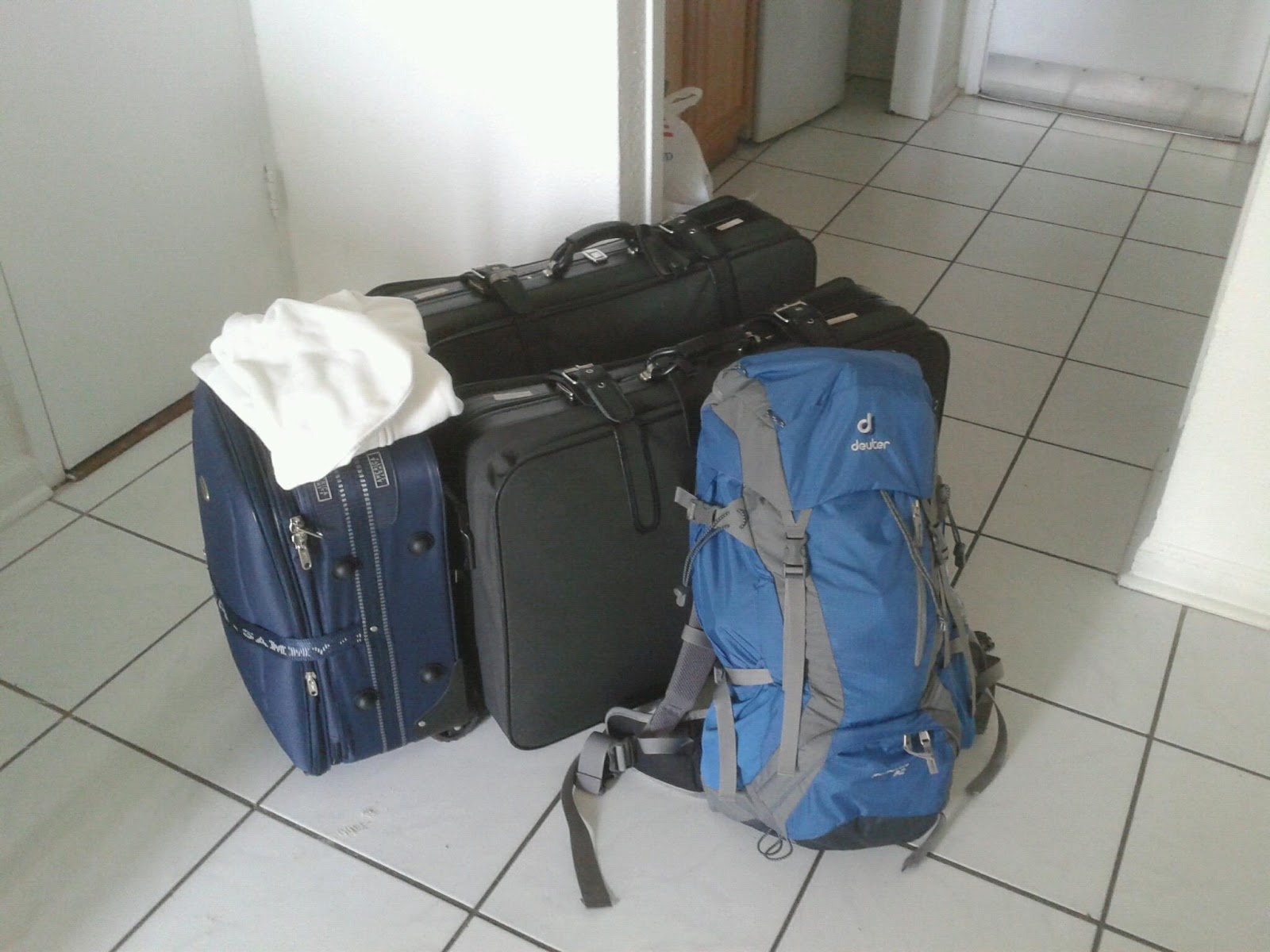Urlaub Tag 26 Die Koffer sind gepackt...