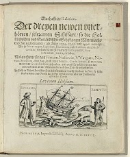 Warhafftige Relation. Der dreyen newen unerhörten seltzamen Schiffart so die Holländischen und Seeländischen Schiff....Anno 1594, 1595 und 1596 verricht