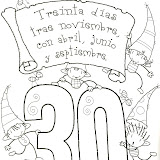 MESES DE 30 DÍAS