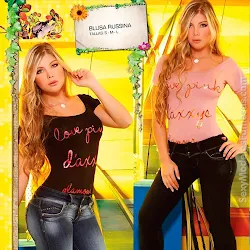 Angelica Jaramillo y Sofia Jaramillo Modelando D&rsquo;Axxys Jeans Foto 40