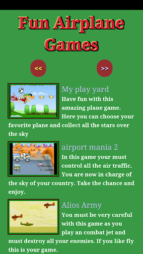 Fun Airplane Games