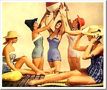1950's swimwear
