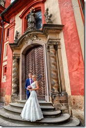 Свадебные фотографии Прага центр города фотограф Владислав Гаус