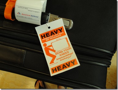 1.  Heavy Luggage