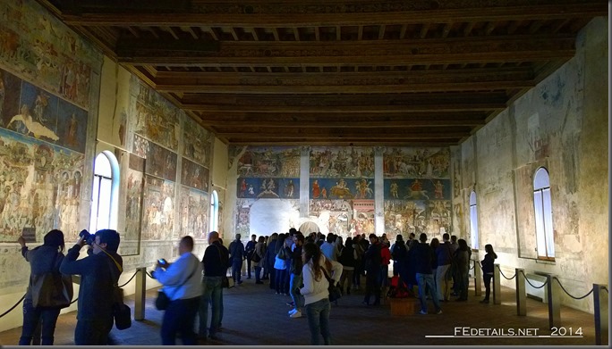 Palazzo Schifanoia, Salone dei Mesi, Ferrara, Italy, Photo1 - Property and Copyrights of (c) FEdetails.net 2014 Palazzo Schifanoia, Salone dei Mesi, Ferrara, Italy, Photo1