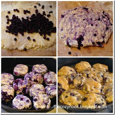 Blueberry Biscuits 