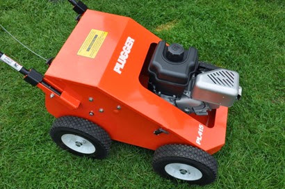 The new Plugger PL415 aerator from DJ Turfcare, launched at SALTEX DSC_0412