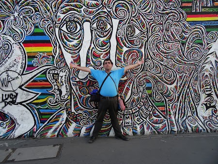 Obiective turistice Berlin: Grafitti zidul Berlinului.JPG