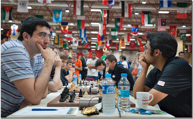 Russia vs USA, Round 9, Olympiad 2012, Istanbul