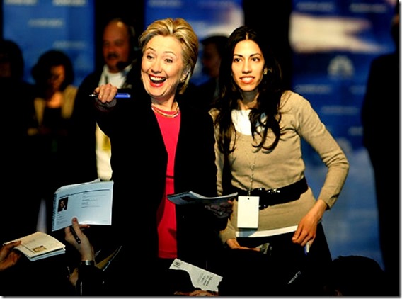 Hillary Clinton - Huma Abedin