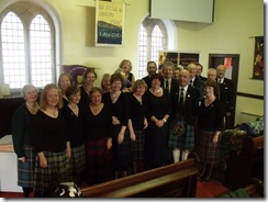 gaelic choir at Tobermory 2011