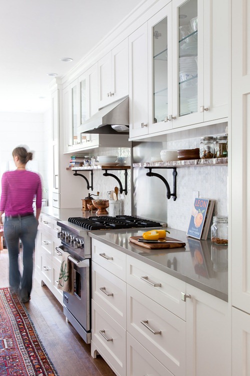 shelves under cabinets