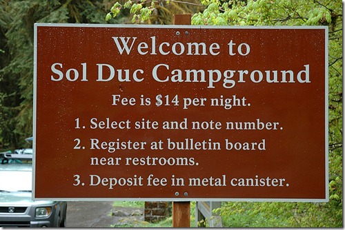 Sol Duc Sign