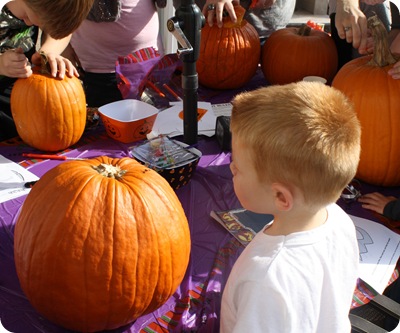 pumpkin carving party for kids