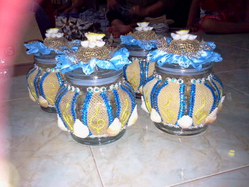 RUMAH GONGGONG KREASI V SOUVENIR Toples hias untk kue 