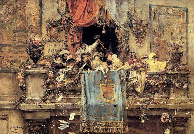 Museo Carmen Thyssen Málaga - 1 José Benlliure Gil carnaval de roma.jpg