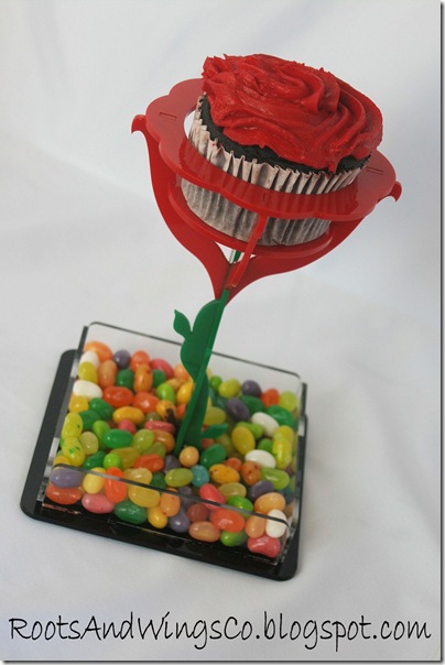 flower cupcake holder g