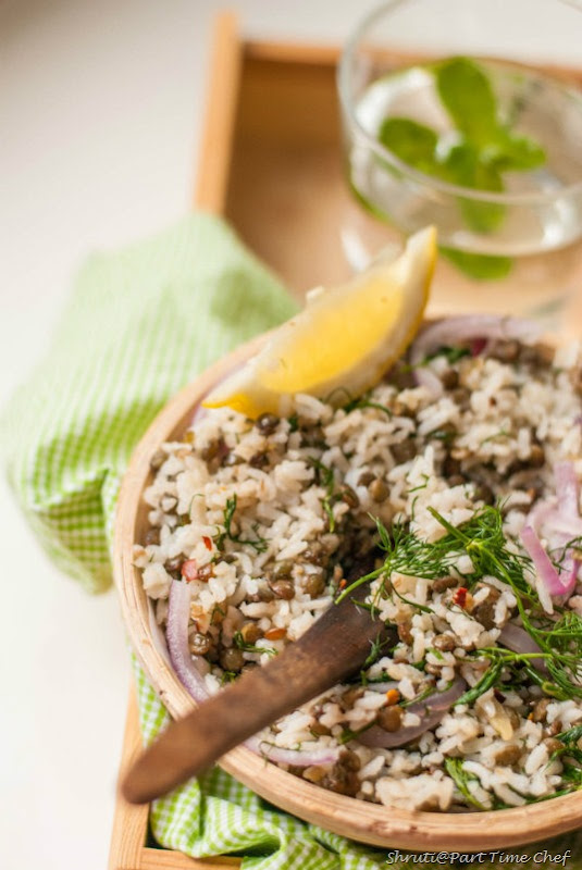 Dill and Lentil rice 10