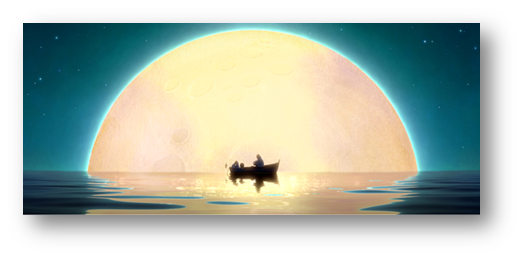 Imagen del cortometraje de Pixar "La Luna"