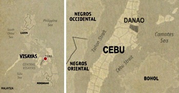 Danao Location Map
