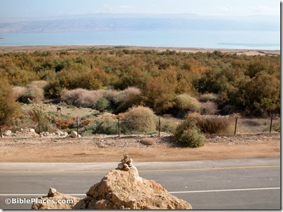 Dead Sea view of lake from above PEF Marker, tb011703401