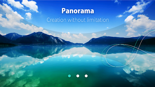 Android application PanOMG screenshort