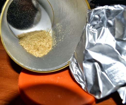 Nutritional Yeast Flakes in a pot