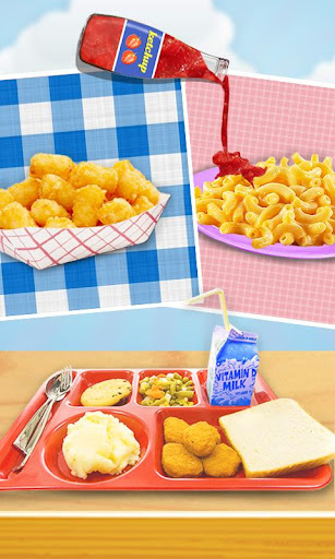 【免費休閒App】School Lunch Food!-APP點子