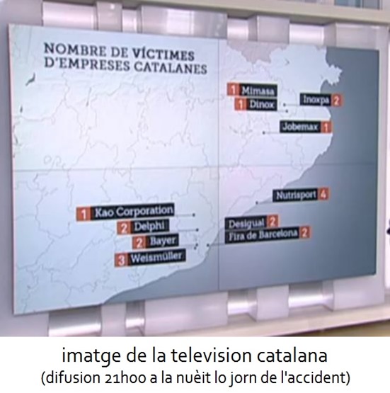 Catastròfa per las entrepresas catalanas germanwings