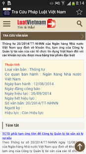 Tra Cuu Phap Luat Viet Nam Screenshots 5