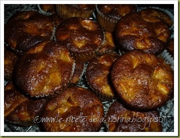 Muffin alle mele con zucchero di canna integrale e grappa al limoncello (5)