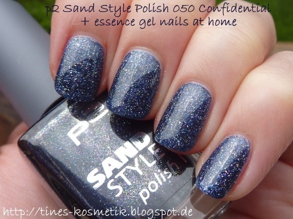p2 Sand Style Polish Confidential mit Gel 1