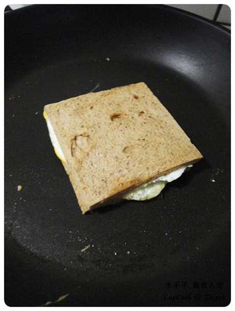 煎蛋起司三明治 egg sandwich (5)