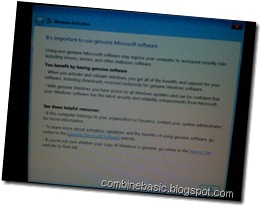 Windows Bug Notification error(combinebasic.com) Windows Bug Notification error