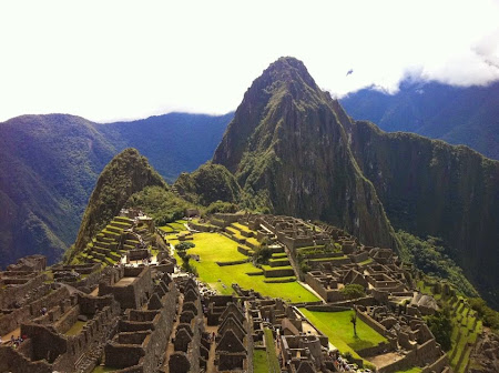Doi romani si-un tricolor in jurul lumii: Machu Picchu, Peru