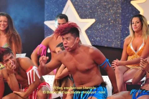 El fan, enojado con Starosta.JPG