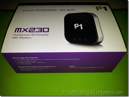 P1 MiFi MX230 a