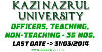 Kazi-Nazrul-University-Jobs