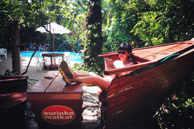 lounging in boat.jpg lounging in boat