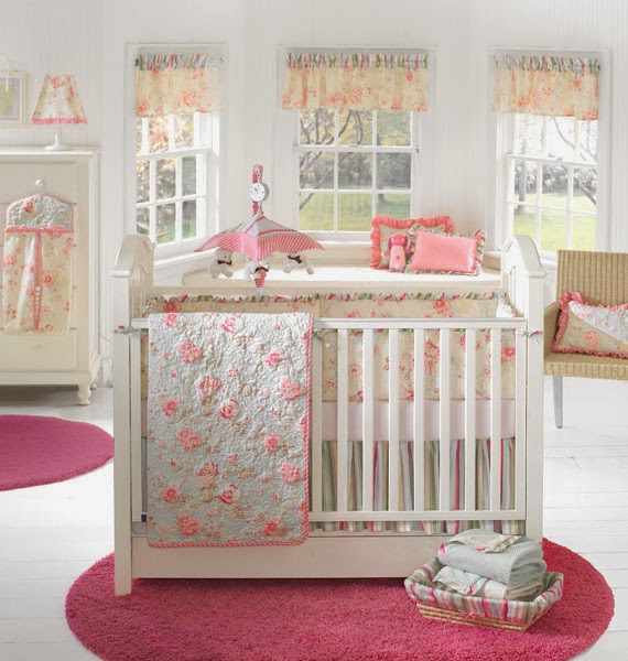 Country_cottage Baby Girl Nursery Ideas